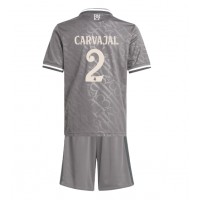 Real Madrid Daniel Carvajal #2 3rd trikot Kinder 2024-25 Kurzarm (+ Kurze Hosen)